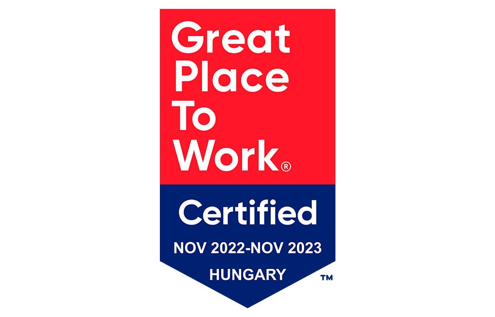 Great place to work badge certification